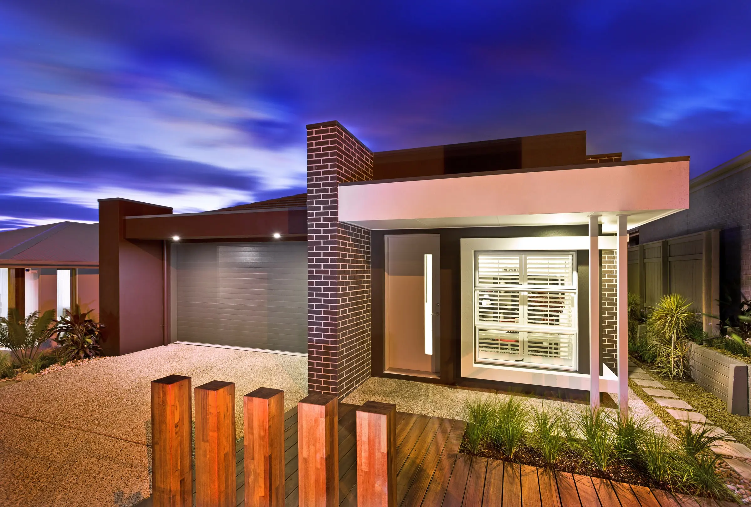 Newington XN1 entrance door, Hume Doors & Timber and Zanda range supplied by Integrity